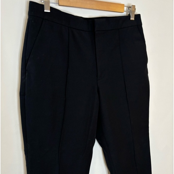 Lands End Hi Rise Bi Stretch Pintuck Ankle Trousers - Picture 2 of 6